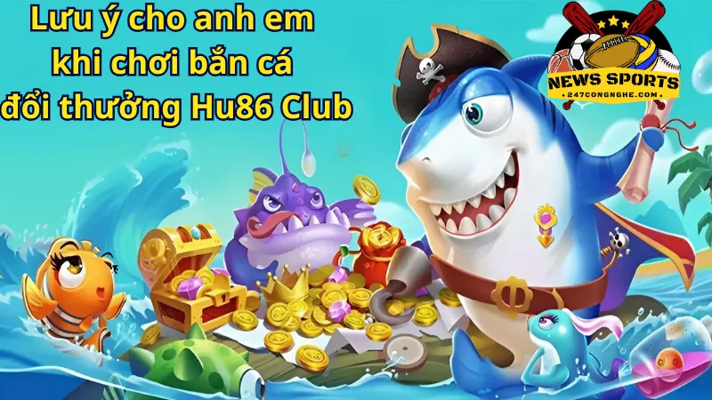 Lưu ý cho anh em khi chơi bắn cá đổi thưởng Hu86 Club