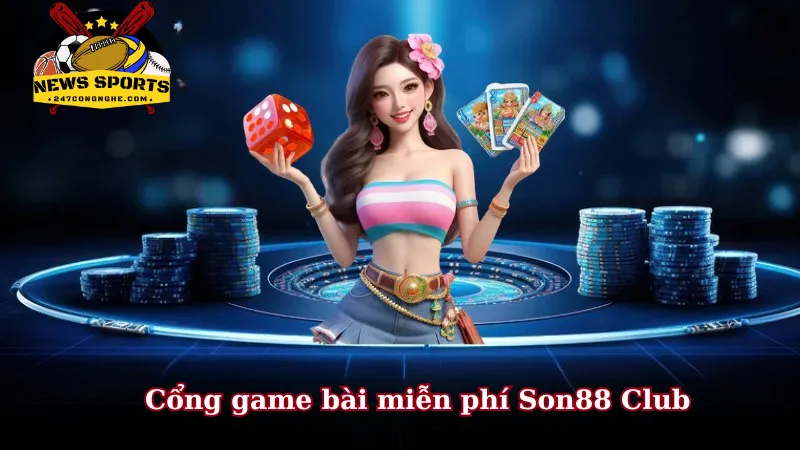 Sơ lược về cổng game bài miễn phí Son88 Club