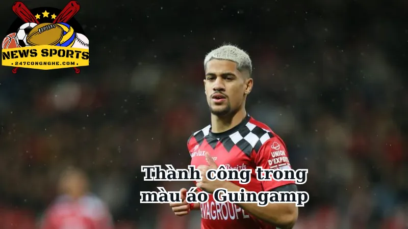 Thành công trong màu áo Guingamp