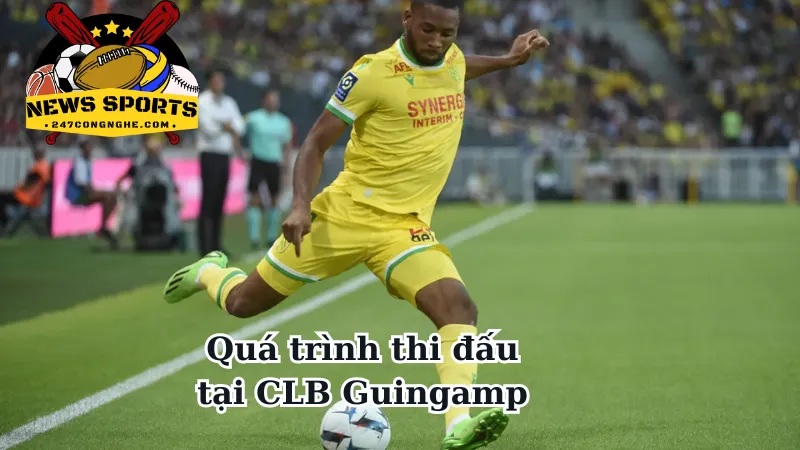 Quá trình thi đấu tại CLB Guingamp