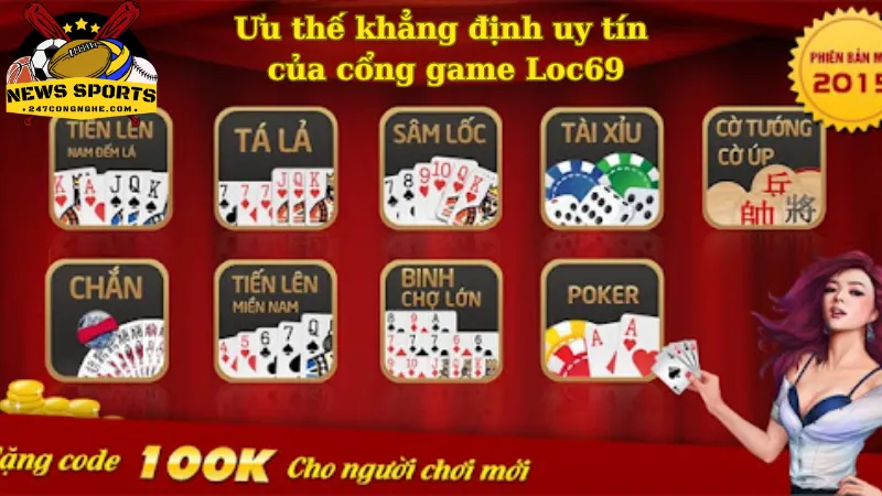 Những ưu thế khẳng định uy tín của cổng game Loc69